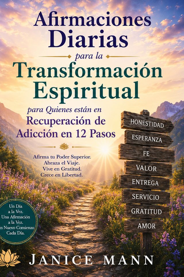 Portada del libro Afirmaciones Diarias para la Transformación Espiritual